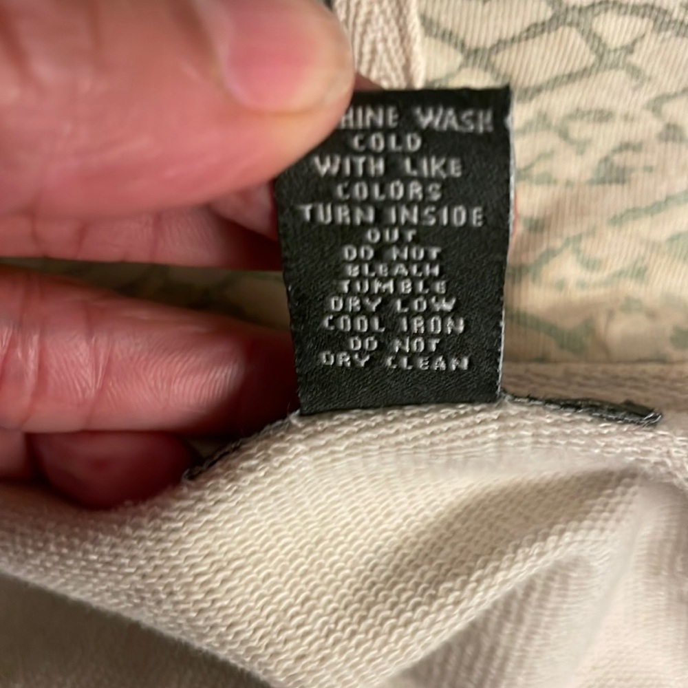 Copy-Lucky Brand rare Y2K Asian money zip hoodie - Picture 4 of 8